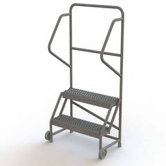 TRI-ARC - Rolling & Wall Mounted Ladders & Platforms Type: TiltNRoll Rolling Ladder Style: Tilt & Roll Safety Ladder - USA Tool & Supply