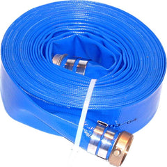 JGB Enterprises - Water & Discharge Hose; Inside Diameter (Inch): 2 ; Color: Blue ; Working Pressure (psi): 80.000 ; Length (Feet): 50 ; Material: PVC - Exact Industrial Supply