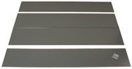 36 x 24 x 85'' - Steel Panel Kit for UltraCap Shelving Starter Unit (Gray) - USA Tool & Supply