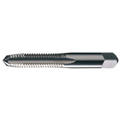 ‎1/4-28 UNF 4 Flute H3 Taper HSS Left Hand Straight Flute Hand Tap- Bright - Exact Industrial Supply