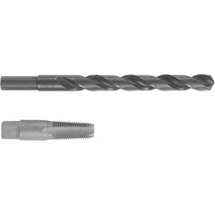 Bosch - Tap & Drill Sets Minimum Tap Thread Size (Inch): 1/4-18 Maximum Tap Thread Size (Inch): 1/4-18 - USA Tool & Supply