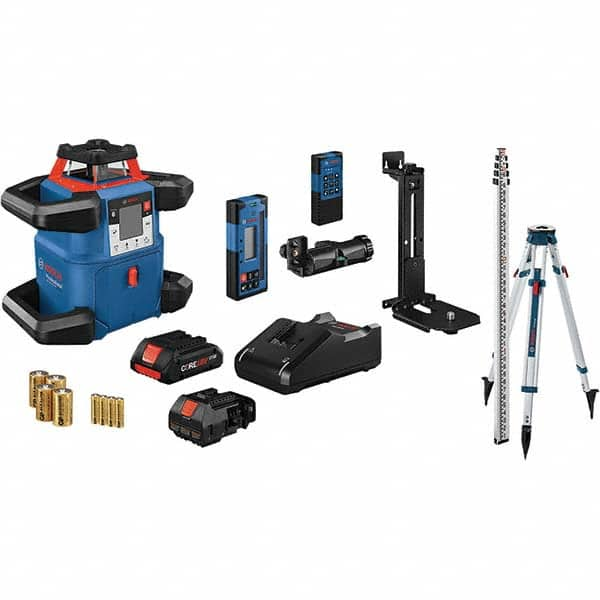 Bosch - Rotary Lasers Level Type: Rotary Laser Maximum Measuring Range (Feet): 4000 - USA Tool & Supply