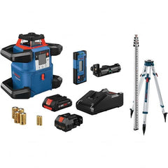 Bosch - Rotary Lasers Level Type: Rotary Laser Maximum Measuring Range (Feet): 4000 - USA Tool & Supply