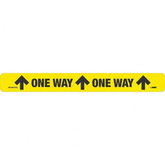 NMC - "One Way" Adhesive-Backed Floor Sign - USA Tool & Supply