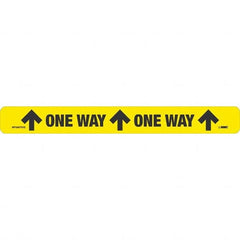 NMC - "One Way" Adhesive-Backed Floor Sign - USA Tool & Supply