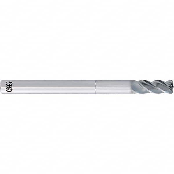 OSG - 1/2" Diam 4 Flute Solid Carbide 0.045" Corner Radius End Mill - USA Tool & Supply