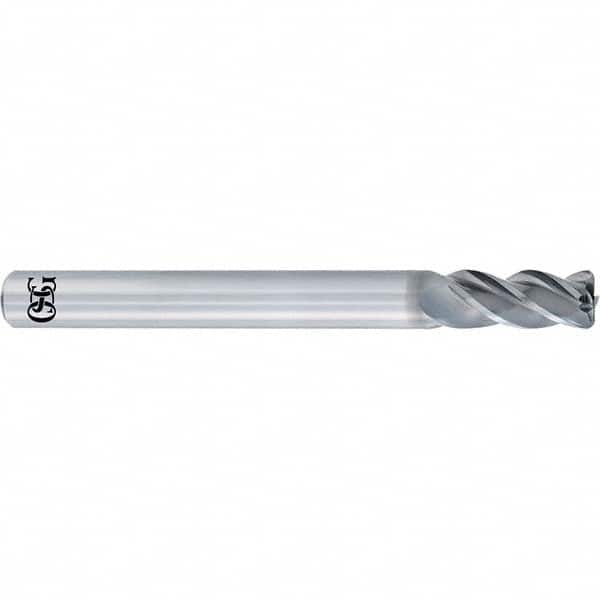 OSG - 1/2" Diam 4 Flute Solid Carbide 0.015" Corner Radius End Mill - USA Tool & Supply