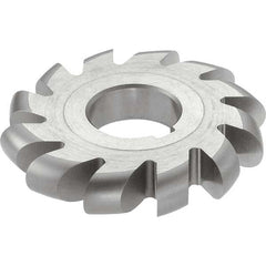 Keo - 1/8" Radius, 1/4" Circle Diam, 2-1/2" Cutter Diam, Arbor Connection, Convex Radius Cutter - USA Tool & Supply