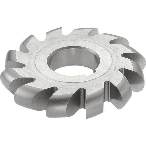 Keo - 1/2" Radius, 1" Circle Diam, 4-1/4" Cutter Diam, Arbor Connection, Convex Radius Cutter - USA Tool & Supply