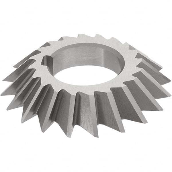 Keo - 6 x 3/4" 45° 28-Tooth High Speed Steel Single-Angle Cutter - USA Tool & Supply