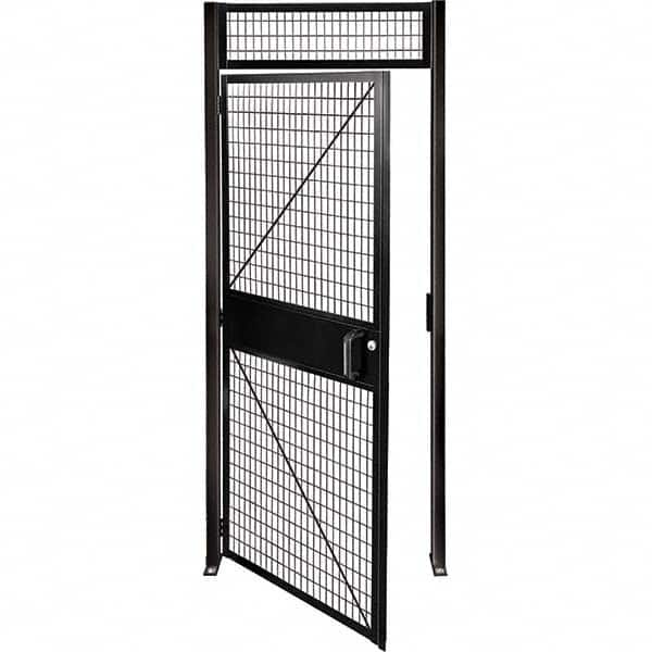 Folding Guard - Temporary Structure Doors Type: Hinged Door Width (Feet): 4 - USA Tool & Supply