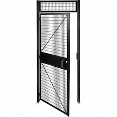 Folding Guard - Temporary Structure Doors Type: Hinged Door Width (Feet): 3 - USA Tool & Supply