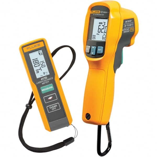 Fluke - Laser & Ultrasonic Distance Finders Type: Laser Maximum Distance (Meters): 40.00 - USA Tool & Supply