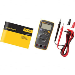 Fluke - Multimeters Multimeter Type: Digital Measures: Capacitance; Diode Test; Resistance; Voltage - USA Tool & Supply