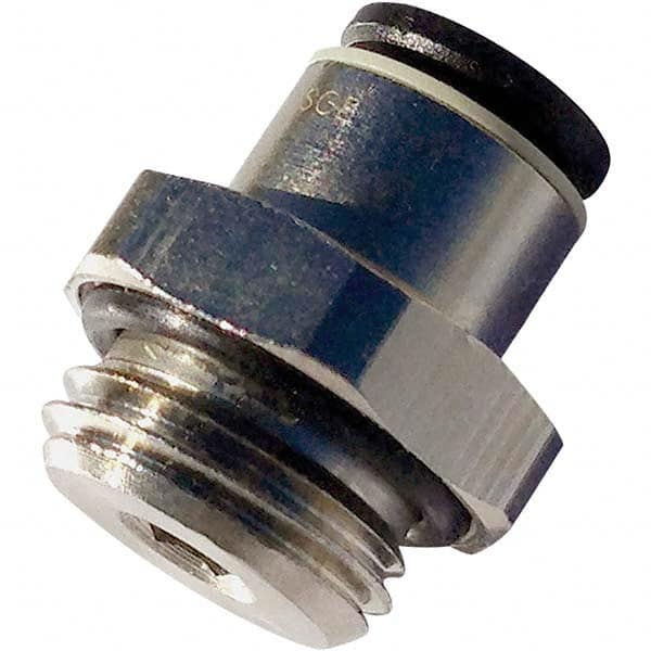 Legris - Metal Push-To-Connect Tube Fittings Type: Male Connector Tube Outside Diameter (mm): 6 - USA Tool & Supply
