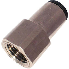 Legris - Metal Push-To-Connect Tube Fittings Type: Female Connector Tube Outside Diameter (mm): 12 - USA Tool & Supply