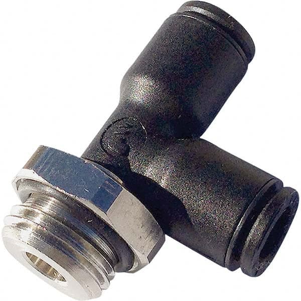 Legris - Plastic Push-To-Connect Tube Fittings Type: Male Run Tee Tube Outside Diameter (mm): 16 - USA Tool & Supply