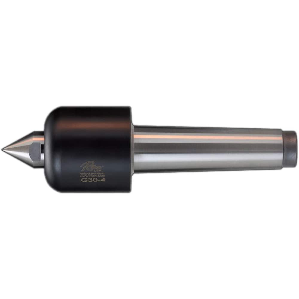 Riten - Live Centers; Shank Type: Morse Taper ; Taper Size: 1MT ; Point Style: Male ; Point Diameter (Inch): 5/8 ; Point Length (Decimal Inch): 0.7510 ; Accuracy (Decimal Inch): 0.000200 - Exact Industrial Supply