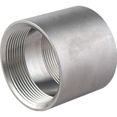 Guardian Worldwide - Stainless Steel Pipe Fittings; Type: Full Coupling ; Fitting Size: 1 ; End Connections: FNPT x FNPT ; Material Grade: 316 ; Pressure Rating (psi): 150 ; Length (Inch): 1.62 - Exact Industrial Supply