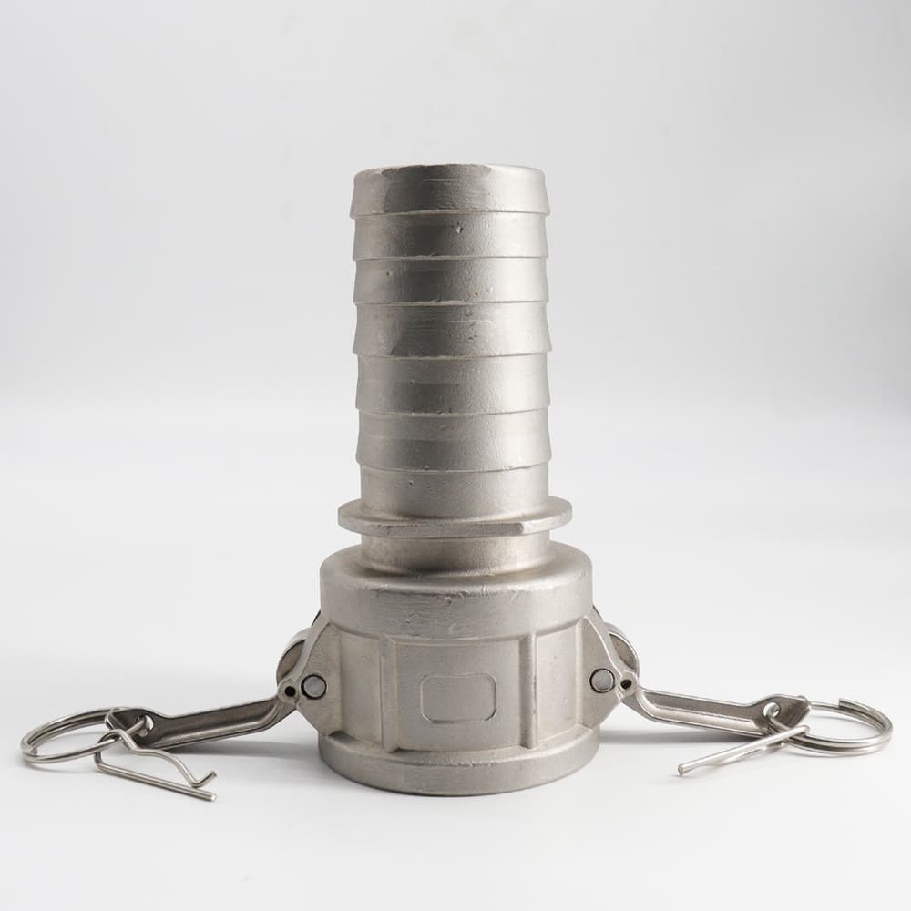 Guardian Worldwide - Suction & Discharge Hose Couplings; Type: C Type Quick Coupling ; Coupling Descriptor: Type C ; Coupler Size: 2 (Inch); Thread Size: Non-Threaded ; Material: 316 Stainless Steel ; Style: C - Exact Industrial Supply