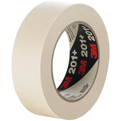 3M General Use Masking Tape 201+ Tan 48 mm × 55 m 4.4 mil - USA Tool & Supply