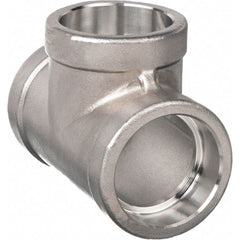 Guardian Worldwide - Stainless Steel Pipe Fittings; Type: Tee ; Fitting Size: 1 ; End Connections: Socket Weld ; Material Grade: 316 ; Pressure Rating (psi): 150 - Exact Industrial Supply