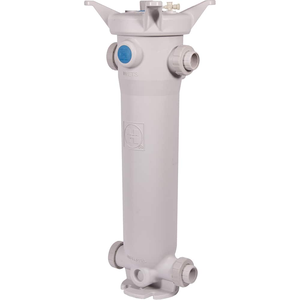 Hayward - Bag Filter Housings; Bag Size (#): 2 ; Length (Decimal Inch): 32.0000 ; Pipe Size: 1-1/4 (Inch); End Connections: Threaded ; Maximum Flow Rate (GPM): 100 ; Maximum Working Pressure (psi): 150.000 - Exact Industrial Supply