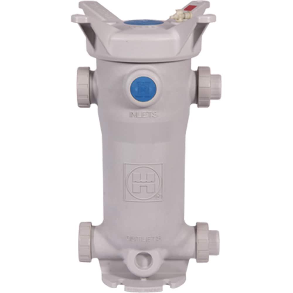 Hayward - Bag Filter Housings; Bag Size (#): 1 ; Length (Decimal Inch): 16.0000 ; Pipe Size: 1-1/2 (Inch); End Connections: Socket ; Maximum Flow Rate (GPM): 100 ; Maximum Working Pressure (psi): 150.000 - Exact Industrial Supply