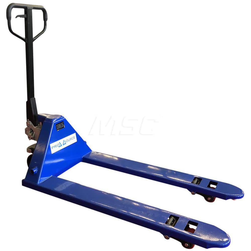 Power Pallet Truck: 5,500 lb Capacity, 21″ OAW, 21″ Forks 3″ Min Lift Height, 42″ Fork Length x 21″ Fork Width, 21″ Overall Width