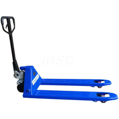 Power Pallet Truck: 5,500 lb Capacity, 21″ OAW, 21″ Forks 3″ Min Lift Height, 48″ Fork Length x 21″ Fork Width, 21″ Overall Width