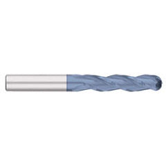 Titan USA - Ball End Mills; Mill Diameter (Inch): 1/2 ; Mill Diameter (Decimal Inch): 0.5000 ; Number of Flutes: 3 ; Length of Cut (Inch): 3 ; Length of Cut (Decimal Inch): 3.0000 ; Material: Solid Carbide - Exact Industrial Supply