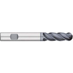 Titan USA - Ball End Mills; Mill Diameter (Inch): 3/4 ; Mill Diameter (Decimal Inch): 0.7500 ; Number of Flutes: 4 ; Length of Cut (Inch): 2-1/4 ; Length of Cut (Decimal Inch): 2.2500 ; Material: Solid Carbide - Exact Industrial Supply