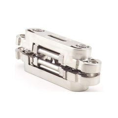 Adjustable Concealed Cabinet Hinge: Zinc Alloy & Stainless Steel, Nickel Finish