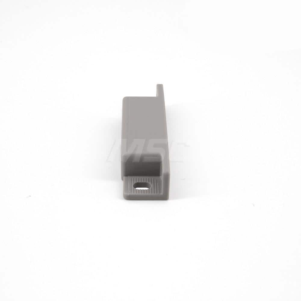 Catches; Type: Sealed Magnetic Catch; Length (mm): 63.00; Height (mm): 14.0000; Width (mm): 19.00; Finish/Coating: Light Gray; Magnetic Force: 6.6; Minimum Order Quantity: Polyacetal; Material: Polyacetal; Color: Light Gray; Material: Polyacetal