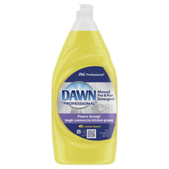 Dish Detergent; Form: Liquid; Container Type: Bottle; Container Size (oz.): 38.00; Scent: Lemon; For Use With: Manual Pot, Pan Dish Detergent