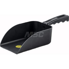 Scoops; Type: Anti Static ESD Scoop; Scoop Shape: Flat; Color: Black; Volume Capacity Range: 16 oz. - 31.9 oz.; Material Family: Plastic; Material: Polypropylene