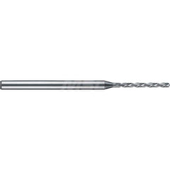 Micro Drill Bit: 0.0571″ Dia, 140 °, Solid Carbide Bright/Uncoated, RH Cut, Helical Flute, Series 6220 HP