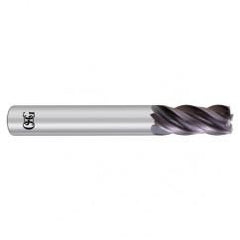 1 x 1 x 1-1/2 x 4 4Fl .125 C/R Carbide End Mill - EXO - USA Tool & Supply