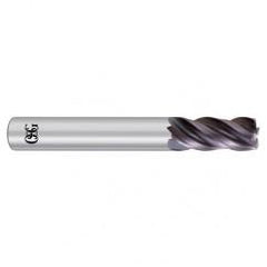 1 x 1 x 1-1/2 x 4 4Fl .030 C/R Carbide End Mill - EXO - USA Tool & Supply