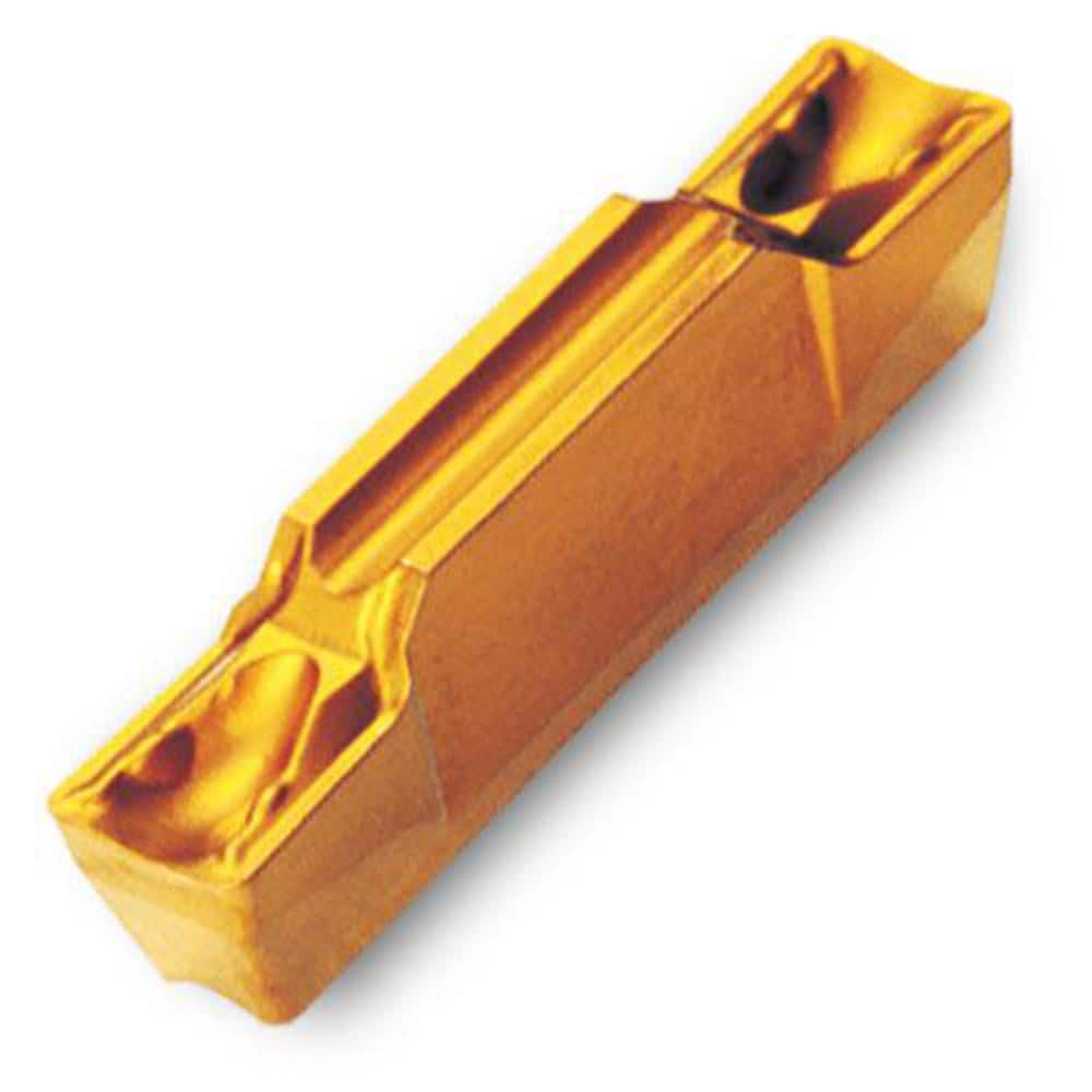 Grooving Insert: TDXUXU-Universal TT7505, Solid Carbide TiCN, Al2O3 & TiN Finish, Neutral, 0.315″ Cutting Width, Series TDXU-E
