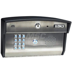 Intercoms & Call Boxes; Intercom Type: Telephone Entry System; Connection Type: Wired; Number of Channels: 1; Number of Stations: 1; Height (Decimal Inch): 7.380000; Width (Decimal Inch): 10.8800; Depth (Inch): 6; Voltage Rating: 16 VAC; Color: Silver