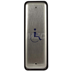 Push Plates; Material: Stainless Steel; Width (Inch): 2; Overall Length (Inch): 4.75; Finish/Coating: Stainless Steel; Shape: Rectangle; Plate Thickness: 0.1250; Touchless: No; Material: Stainless Steel; Overall Length: 4.75; Finish: Stainless Steel; Over