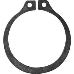 External Retaining Rings; Ring Type: SH Style; Groove Diameter: 1.176; Groove Diameter Tolerance: +0.004/-0.005; Free Diameter: 1.156; Free Outside Diameter: 0; Material: Spring Steel; Finish: Phosphate; Material: Spring Steel; Groove Width Tolerance: +0.