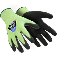 HPPE Shell with Full Flat Nitrile Dip and Sandy Nitrile Palm Dip, Size L