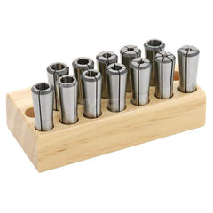 Collet Set: 12 Pc, Series SlimFIT 6, 7/64 to 1/4″ Capacity