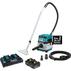 HEPA & Critical Vacuum Cleaners; Vacuum Type: Cordless Dust Extractor; Power Type: Battery; Filtration Type: HEPA; Tank Capacity (Gal.): 2.1 gal; Tank Material: Plastic; Maximum Air Flow: 74; Power Source: Battery; Collection Capacity: 2.1 gal