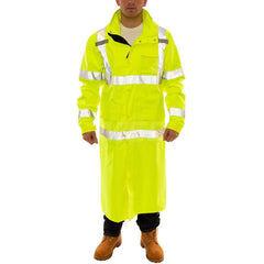 Work Jacket & Coat  Size X-Large N/A Polyurethane & 300D Polyester N/A Fluorescent Yellow ™Green N/A 6.000 Pocket