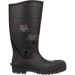 Work Boot: Size 5, 15″ High, Polyvinylchloride, Composite Toe Medium Width, Cleated Sole