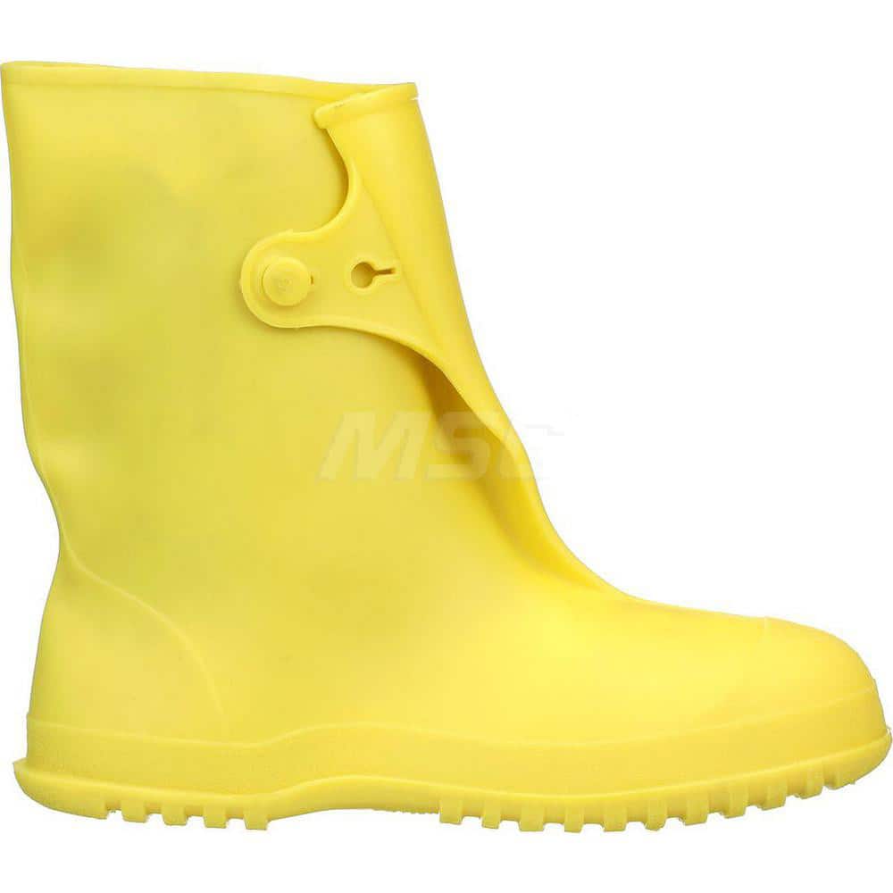 Overboots, Overshoes & Spats; Footwear Style: Chemical Resistant; Overboot; Toe Type: Plain; Height (Inch): 10 in; Women's Size: 11.5-13; Sole Type: Cleated; Closure Type: Snap; Fits Men's Shoe Size: 9.5-11; FootwearType: Chemical Resistant; Overboot; Siz