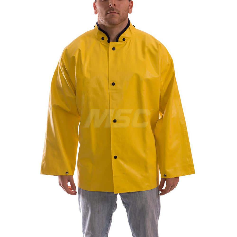 Jackets & Coats; Garment Style: Jacket; Size: Medium; Gender: Unisex; Material: Neoprene; 200D Nylon; Closure Type: Snaps; Seam Style: Stitched; Taped; Material Weight: 9 oz; Features: Flame ™Resistant; Chemical Resistant; Waterproof; Mildew Resistant; Li